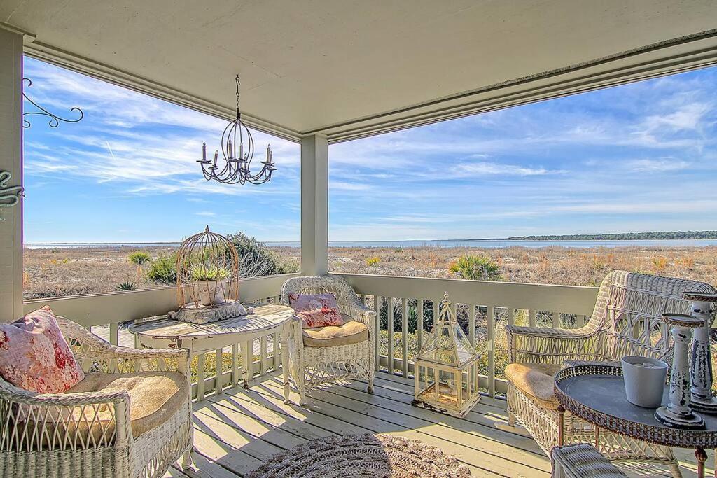 Luxury Seabrook Beachfront W/Spectacular Sunsets Eksteriør billede